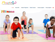 Tablet Screenshot of momentum360kids.com
